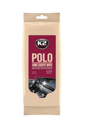 POLO PROTECTANT MŰSZERFAL TÖRLŐKENDŐK, 24 DB., K2-00219