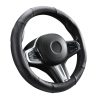 AUTOLIFE 5055BK-DS02 Valódi bőr szellőző lyukacsos  Fekete varrásos  mintával 