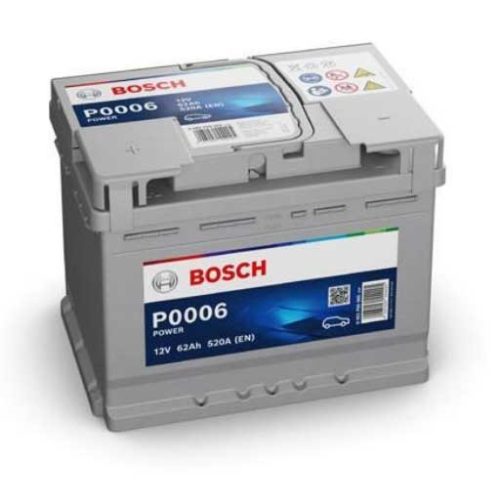 Bosch Power - 12V 63 Ah - autó akkumulátor - bal+