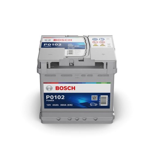 Bosch Power - 12V 44 Ah - autó akkumulátor - jobb+