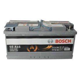 Bosch Power AGM - 12V 105 Ah - autó akkumulátor - jobb+