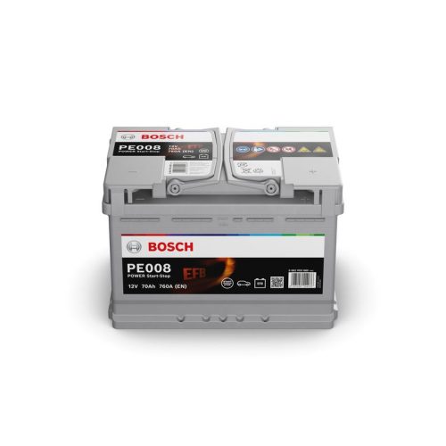 Bosch Power EFB - 12V 60 Ah - autó akkumulátor - jobb+