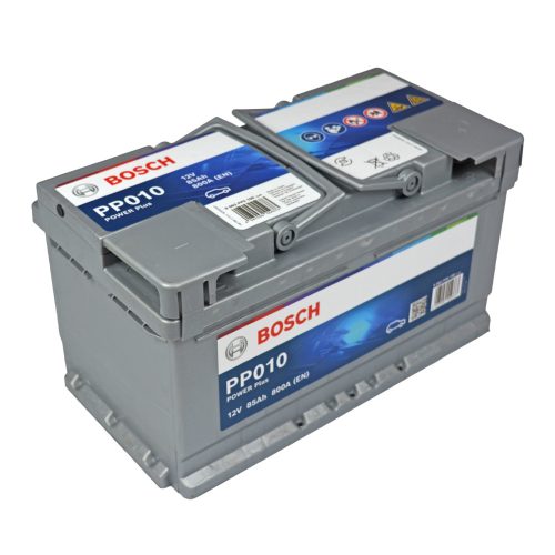 Bosch Power Plus - 12V 85 Ah - autó akkumulátor - jobb+