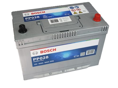 Bosch Power Plus - 12V 95 Ah - autó akkumulátor - jobb+   "ázsiai"