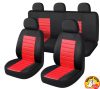 01228 9-teiliges universelles Sitzbezug-Set - 2-fach geteilt, Airbag-kompatibel - rot-schwarz 203-6BR-AZ