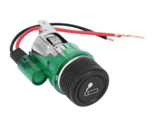 Zigarettenanzünder + Buchse + LED-Beleuchtung AE-LS-003