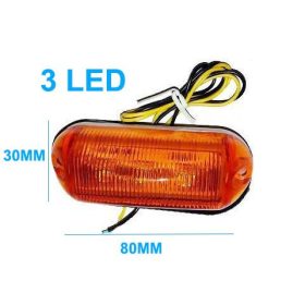   AE-LA569Y 12-24V, 0.02A, 0.56W szélességjelző/helyzetjelző sárga 