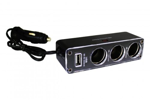 Zigarettenanzünder-Adapter + USB AE-WF0096USB