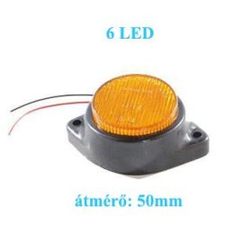 AE-LA565Y/24V 24V szélességjelző/helyzetjelző sárga 