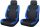 AD9549-2FBL 2-teiliges universelles Sitzbezug-Set 1+1 mit Airbag – Blau-Schwarz