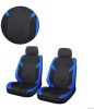 AD9549-2FBL 2-teiliges universelles Sitzbezug-Set 1+1 mit Airbag – Blau-Schwarz