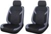 AD9549GR-2F 2-teiliges universelles Sitzbezug-Set 1+1 mit Airbag – Grau-Schwarz