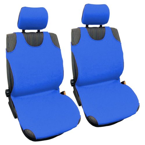 2-teiliges Trikot-Sitzbezug-Set – Dünnes Material – Blau