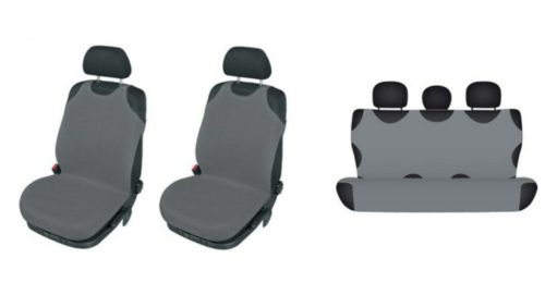 01716 Trikot-Sitzbezug-Set – Dünnes Material – Grau