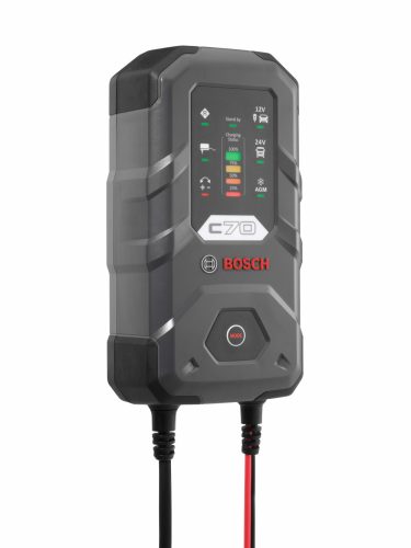 BOSCH C70 Akkumulátor töltõ  - 12 V/24 V 10 A