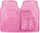 03062 Universal-Gummimatte für Autos, Aluminiumoptik, 4-teilig - Pink