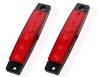 25187 Breitenleuchte 6LED - Rot - E-Kennzeichnung - 12-24V