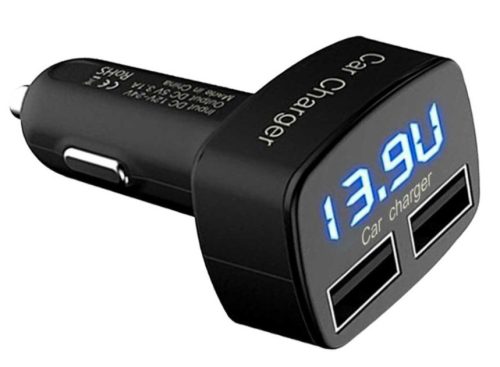 13146 WF021-2 Digitales Voltmeter - 2USB - 3,1A - EC2