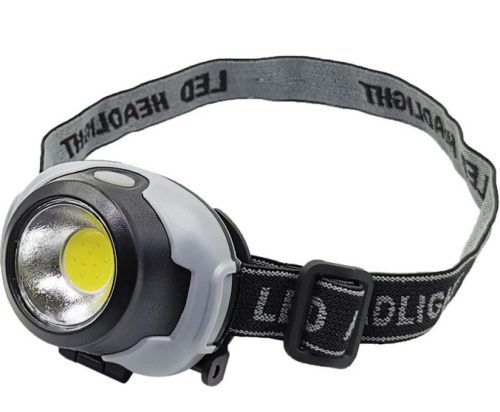 Elemes COB Led-es fejlámpa