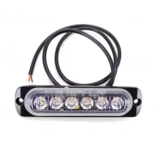 18042 12-LED Stroboskop gelb - E-Zeichen - 12-24V W13891-1