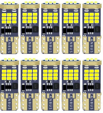 T10-2016-27LED - W5W Positionslicht - CANBUS - 12/24V - 10 Stück