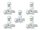 SMD-T10-3030-6SMD 10er-Set 12V CANBUS
