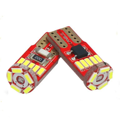 SMD-W08766 T10-15SMD LED CANBUS - Weiß - 12V