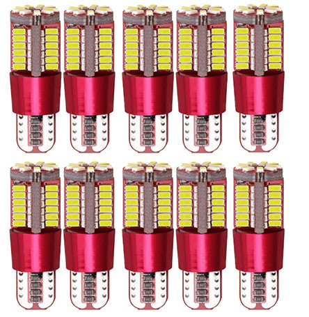 T10-3014-27SMD 10 Stück T10 Positionslicht - Weiß - 12V CANBUS