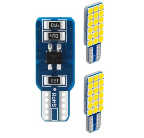 SMD-T10-18SMD - 2er-Set T10 Positionslicht - CANBUS 12V