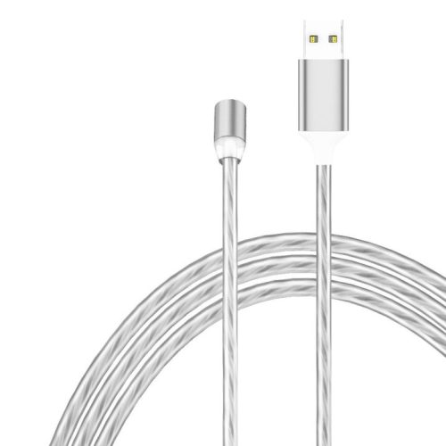 TYPE-C beleuchtetes LED-Ladekabel - in Weiß