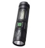 Akkumulátoros LED zseblámpa - USB-ről tölthető - 7 funkciós 