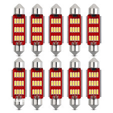 SMD-ROOF-10SMD-41 - 10er-Set 41MM Sofitte LED 12V mit Kühlkörper CANBUS