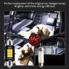 SMD-ROOF-3030-36-2 - 2er-Set 36MM-3030-6SMD Sofitte - CANBUS - 12-24V mit Kühlkörpern