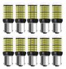 22049 1156-144SMD 10 Stück 21 Watt - Weiß - 12-80 Volt CANBUS