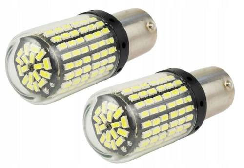 SMD-1157-144SMD 2 Stück 21/5 Watt - Weiß - 12-80 Volt CANBUS