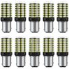 22094 1157-144SMD 10 Stück 21/5 Watt - Weiß - 12-80 Volt CANBUS