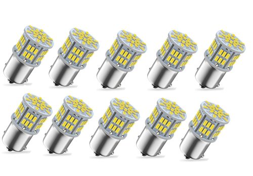 SMD-S25-3054 - 10 Stück 21 Watt 1156-54SMD - Weiß - 12 Volt