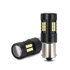 SMD- 1156-3030-21SMD 2db-os 21W  - fehér - 12-80V CANBUS 