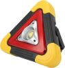 Figyelmeztető háromszög LED lámpa – többfunkciós, napelemes vészjelző, powerbank 16.5x16.5cm
