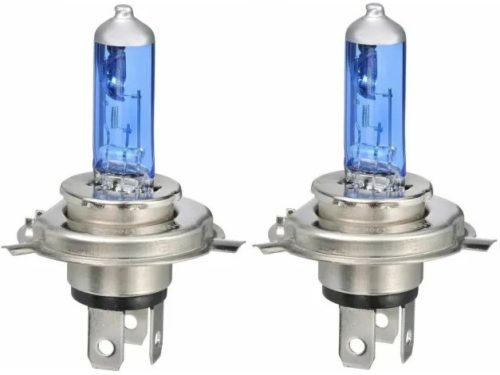 2 DB-os H4 Fehér izzó - 100W 12V H4SB+