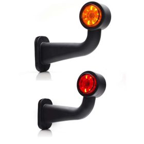   Szélességjelző lámpa - bal és jobb oldal párban, piros/narancssárga - GUMIS W14070-1-2