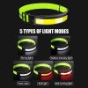 27099 Bewegungsmelder-USB-Außen-Stirnlampe - wasserdicht - leistungsstarke COB-LED-Lampe mit Notlichtfunktion