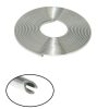 15 Meter langer, 5 mm breiter Chrom-Zierstreifen KCS-A01