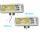 Rechteckiges Nebelscheinwerfer-Set mit Doppelfassung KL-SW1203 - HY-116B