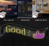 Matrix Pixel LED-Panel, Bluetooth-Steuerung, App-gesteuert, 16x32 LED, 7x17 cm, wasserdicht