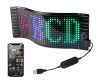 Matrix Pixel LED-Panel, Bluetooth-Steuerung, App-gesteuert, 16x32 LED, 7x17 cm, wasserdicht