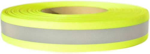 36114 Reflektierendes Band neon gelb 50 Meter