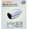 Abgeschrägtes Auspuffendstück Rund KPV-HJH001