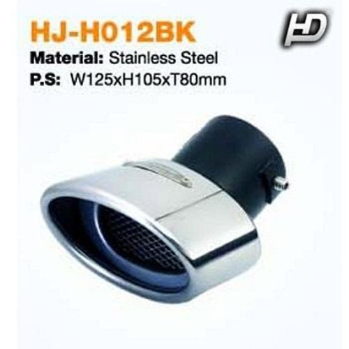 Abgeschrägtes Auspuffendstück Oval KPV-HJH012BK