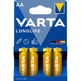 VARTA LONGLIFE ceruza/ AA/ LR06 elem BL4